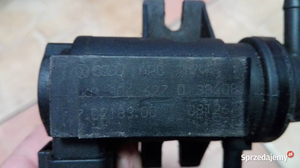 ZAWÓR PODCIŚNIENIA 1K0906627D SKODA VW Kiełczyna