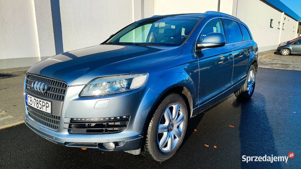 Audi Q7 42 TDI V8 326 ładne dużym serwisie SLine Q7 Bydgoszcz