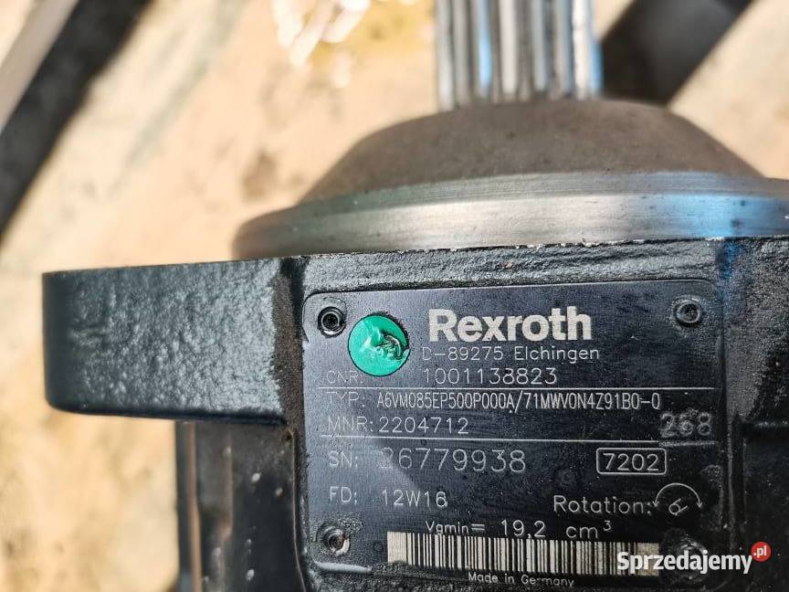 Hydromotor Rexroth A6VM85EP wielkopolskie Wilkowo sprzedam