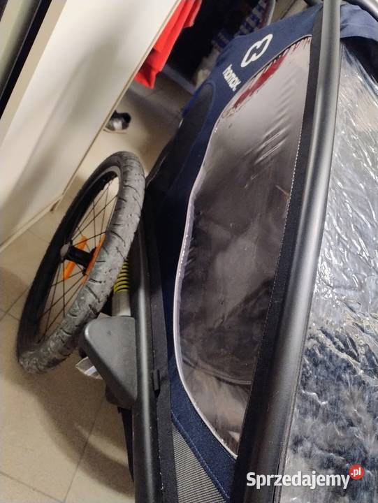 Hamax Pioneer przyczepka rowerowa dwójki dzieci Łuszczów Drugi