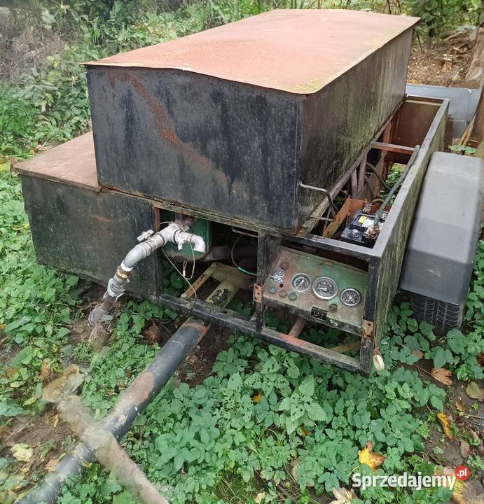 Sprężarka śrubowa silnik Deutz diesel Rymań