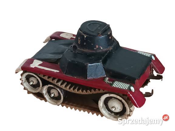 GAMA TANK Stara Nakręcana Blaszana Zabawka Antyki Rzeszów