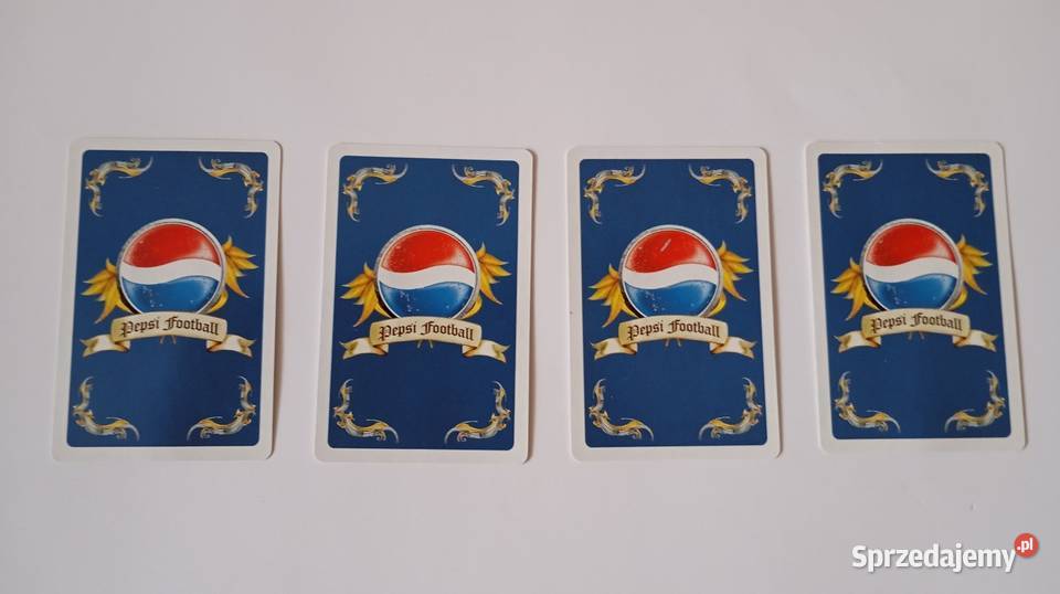 Karty do gry kolekcjonerskie Pepsi Warszawa