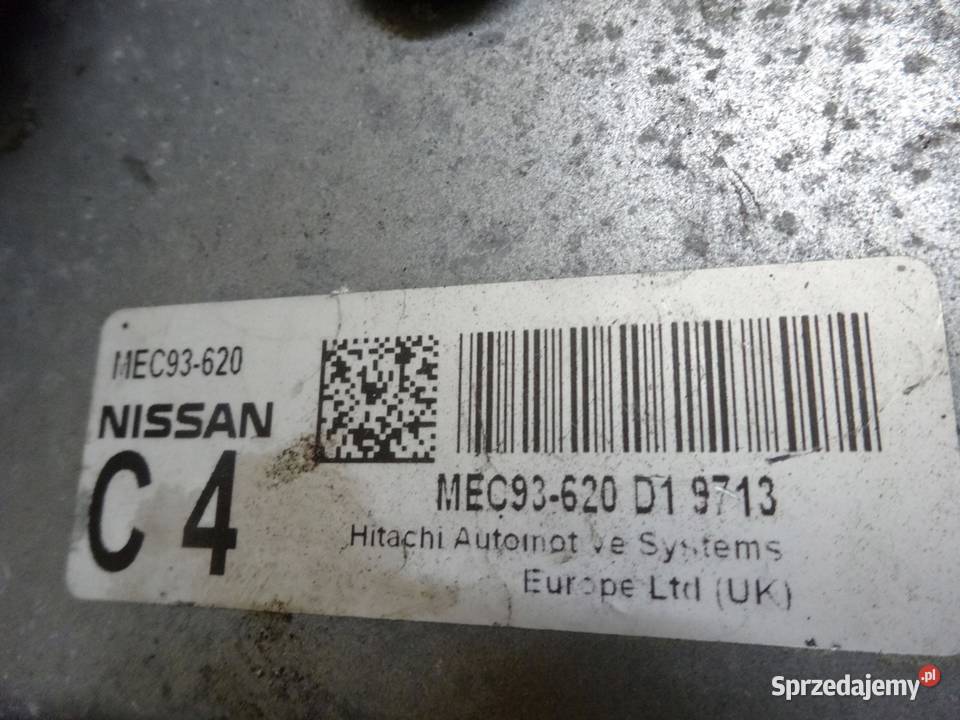 NISSAN QASHQAI I 16 B 09r sterownik komputer