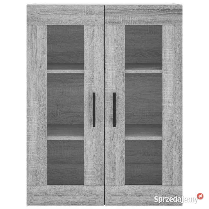 Witrynka szary dąb sonoma 695x34x180 materiał Kredensy i witryny Warszawa