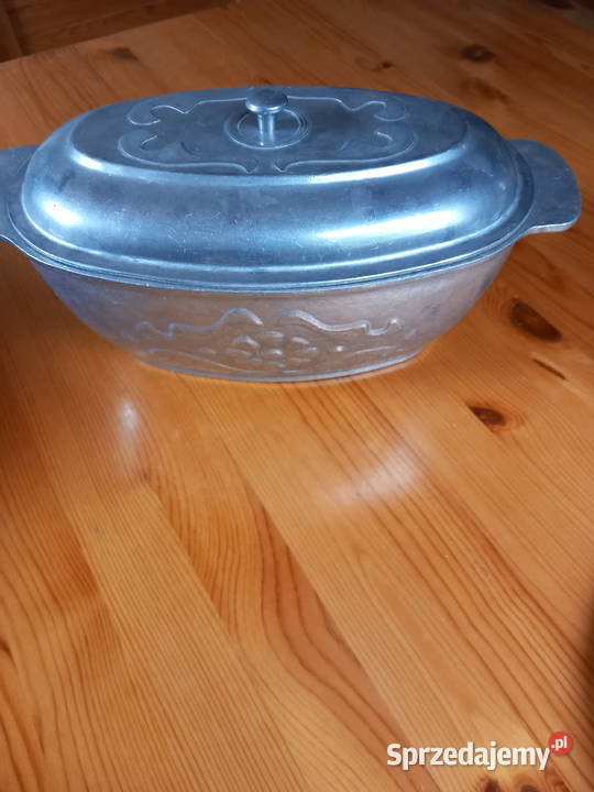 Aluminiowa brytfanka prod ZSRR Łódź
