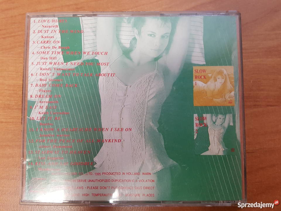 PŁYTA CD Slow Rock 2 Gatunek rock pop Płyty Złotniki