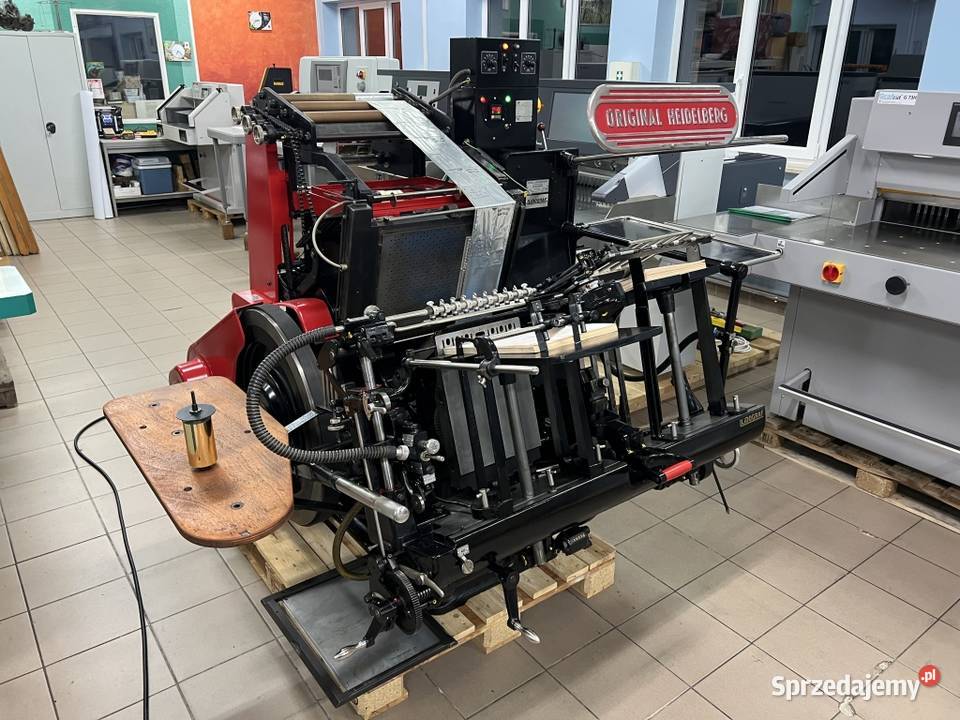 Maszyna do hot stampingu Heidelberg GTP Radom