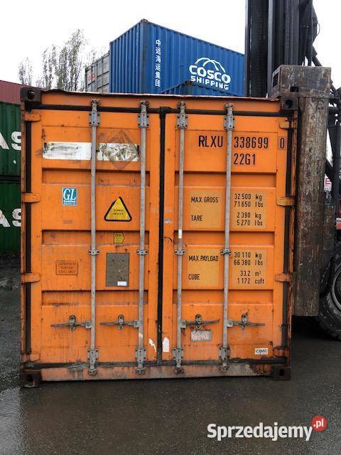 Kontener morski magazynowy 20DV 6 metrowy pomorskie