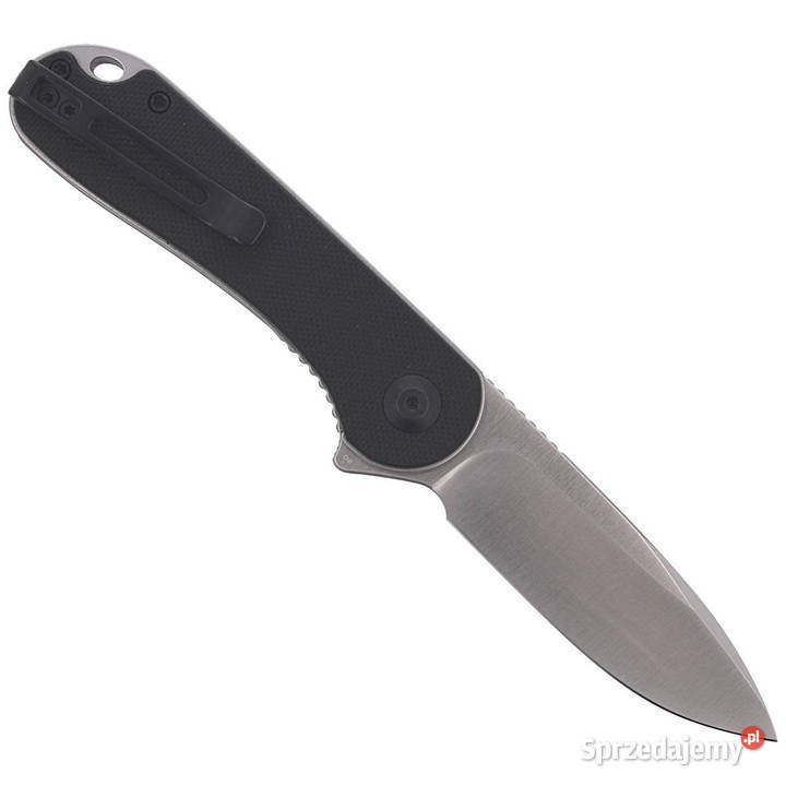 Nóż składany CIVIVI Elementum Flipper Black G10