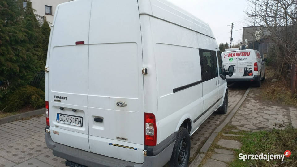 Ford Transit 4X4 Brygadówka 6 ogrzewanie postojowe Gdańsk