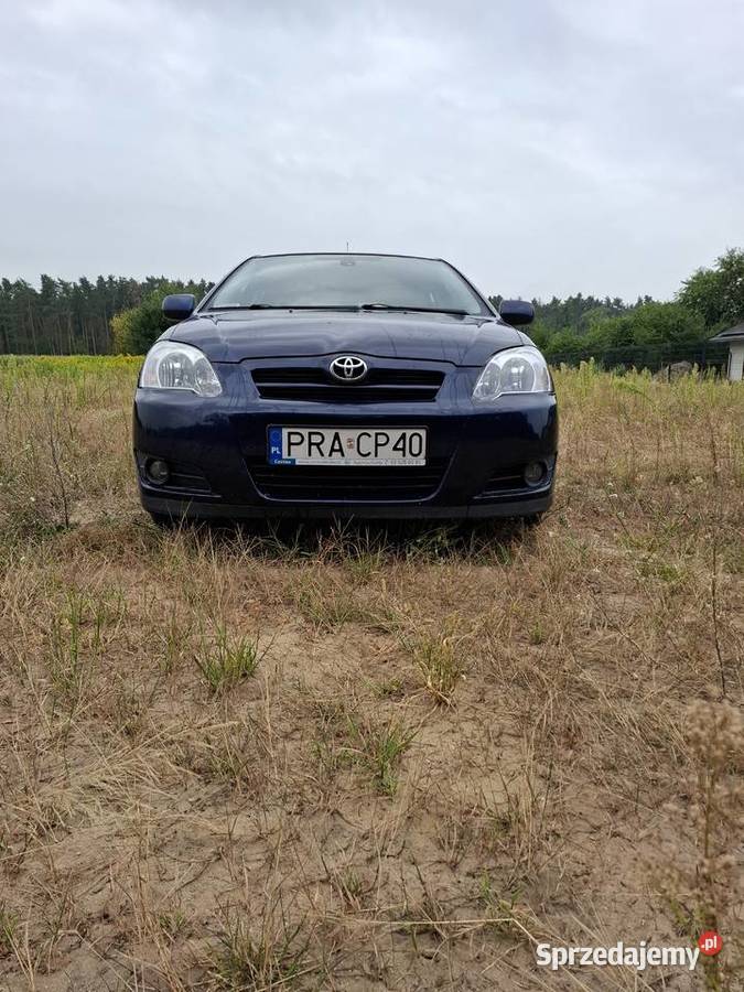 Toyota Corolla E12 20 D4D Diesel 2005 r Niski Corolla Toyota Rawicz