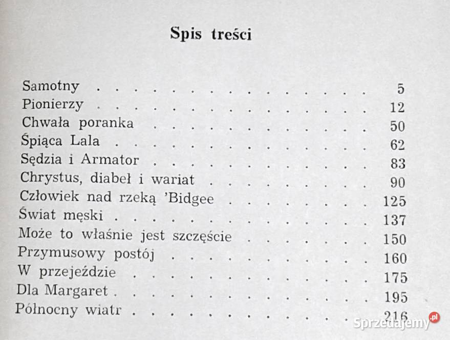 Północny wiatr John Morrison sprzedam