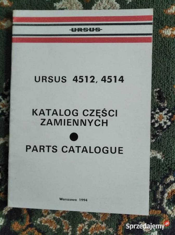 Katalog części ciągnika Ursus 45124514 suplement Lublin