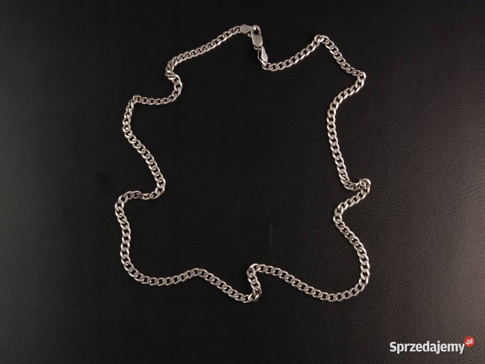 SREBRNY ŁAŃCUSZEK K60 Biżuteria dla Panów mazowieckie Warszawa sprzedam