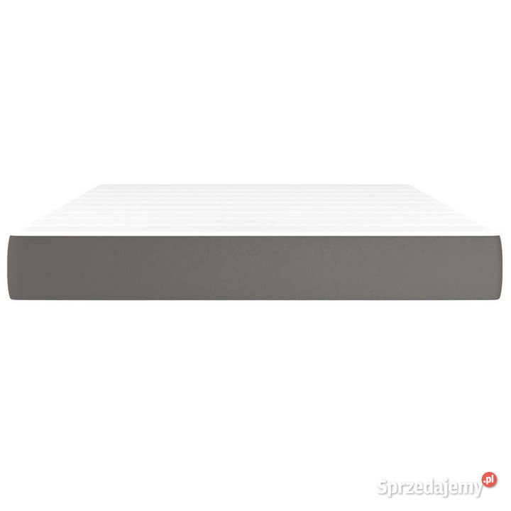 Materac kieszeniowy szary 140x190x20 sztuczna mazowieckie Warszawa