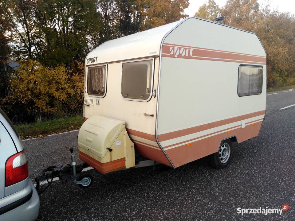 Przyczepa WILK 320 LodówkaDMC 650 Szczelna i Rok produkcji 1980