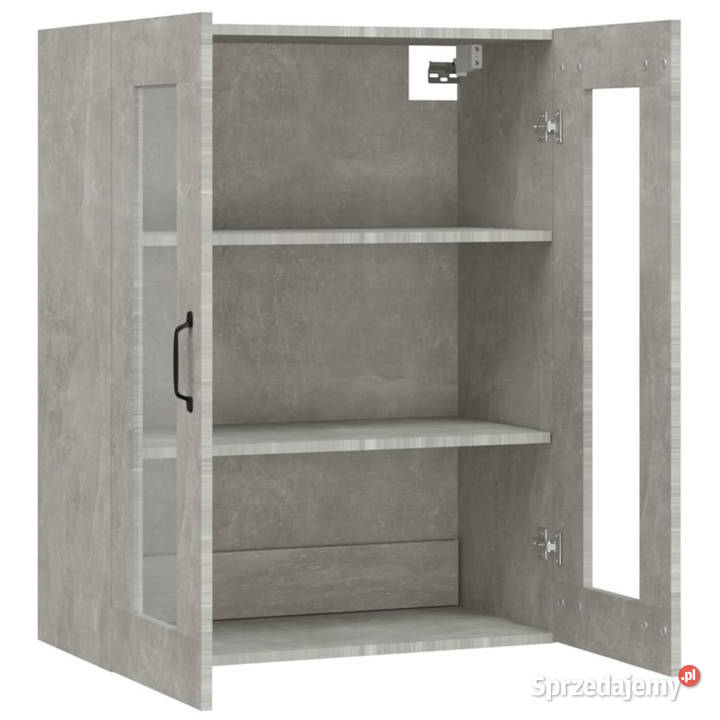Szafka wisząca szarość betonu 695x34x90 WM812289 Warszawa