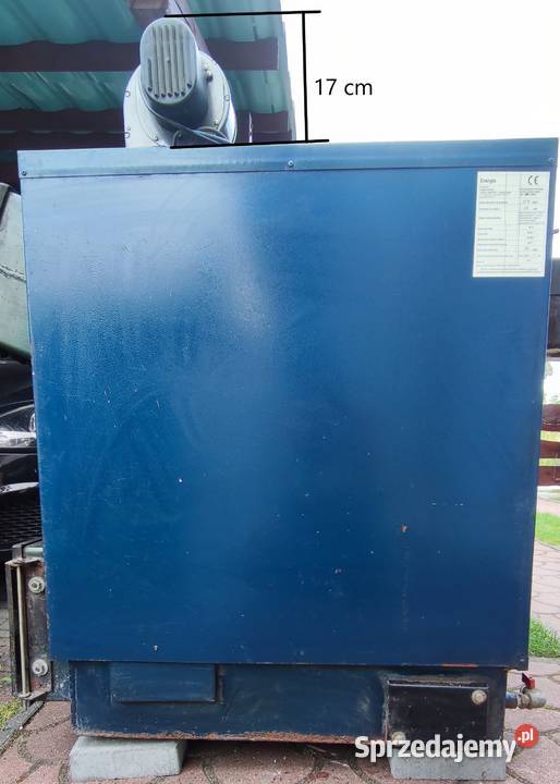 Piec kocioł na węgiel i drewno 29 kW używany Opał warmińsko-mazurskie Łęgajny