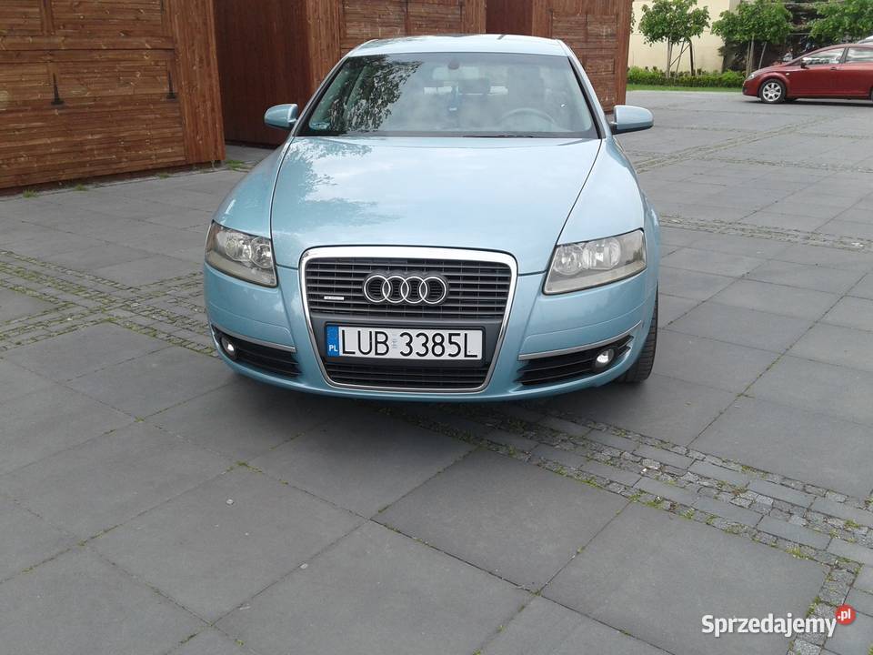 AUDI A6 C6 24 BENZYNA GAZ QUATRO MANUAL 180KM Niedrzwica Duża