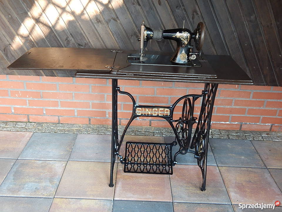 Maszyna do szycia Singer antyk staroć retro Bieruń