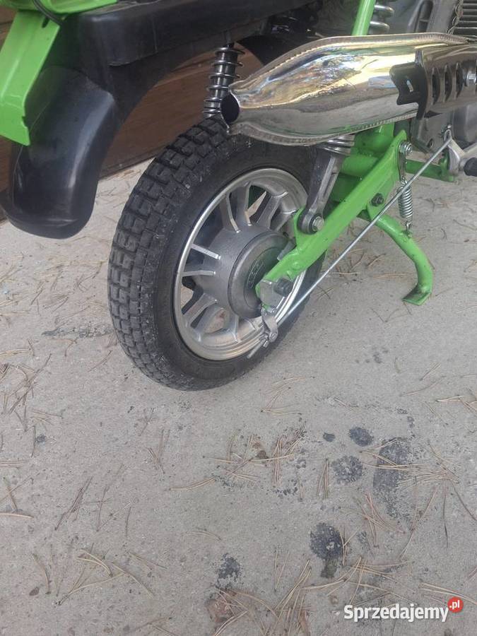 Motorynka romet renowacji łańcuch Kielce