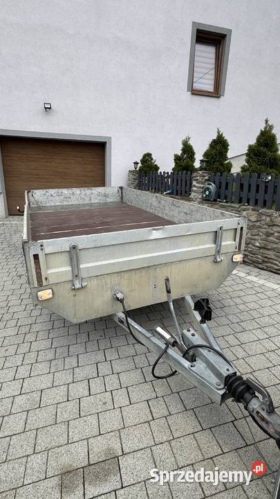 Przyczepa ciężarowa dwuosiowa DMC 2000 Do samochodów osobowych Klimkówka