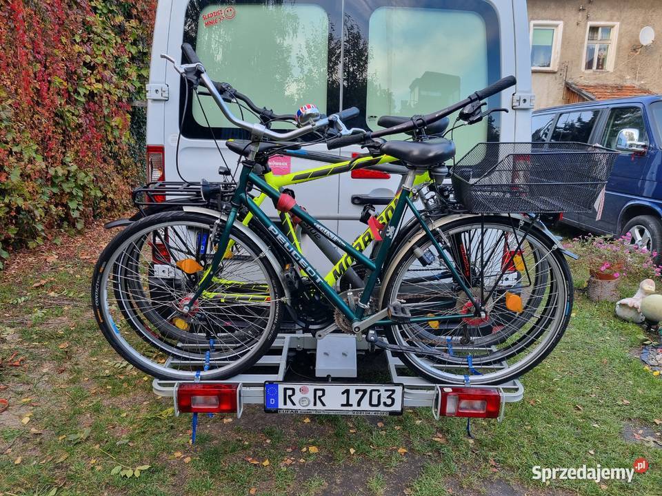 Bagażnik Rowerowy EUFAB na Hak Uchylny 3 Rowery Bagażniki Dzierżoniów