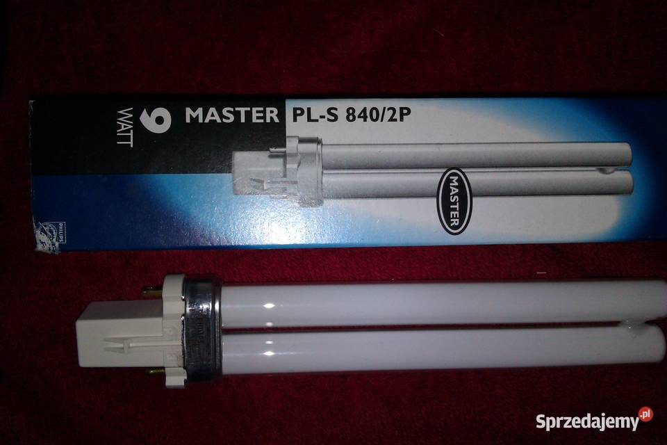 oryginalna nowa świetlówka Philips 9W 600lm do