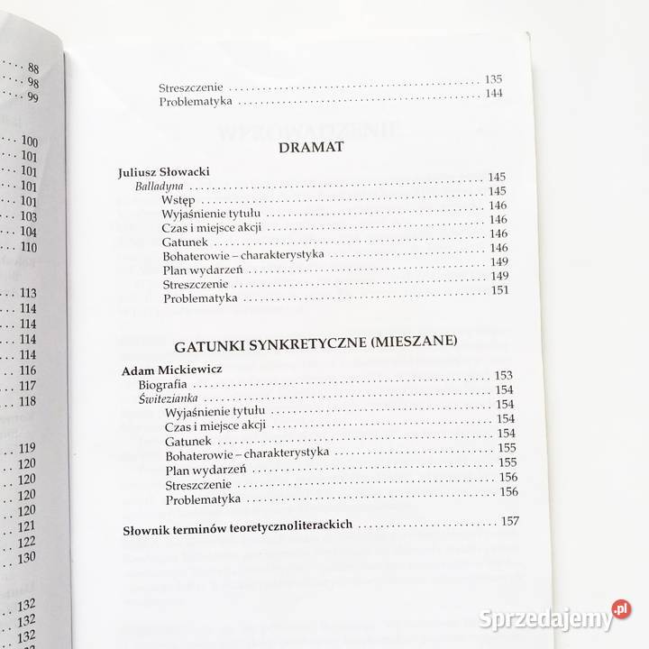 Bogumiła Wojnar 6 klasa Streszczenia i analiza