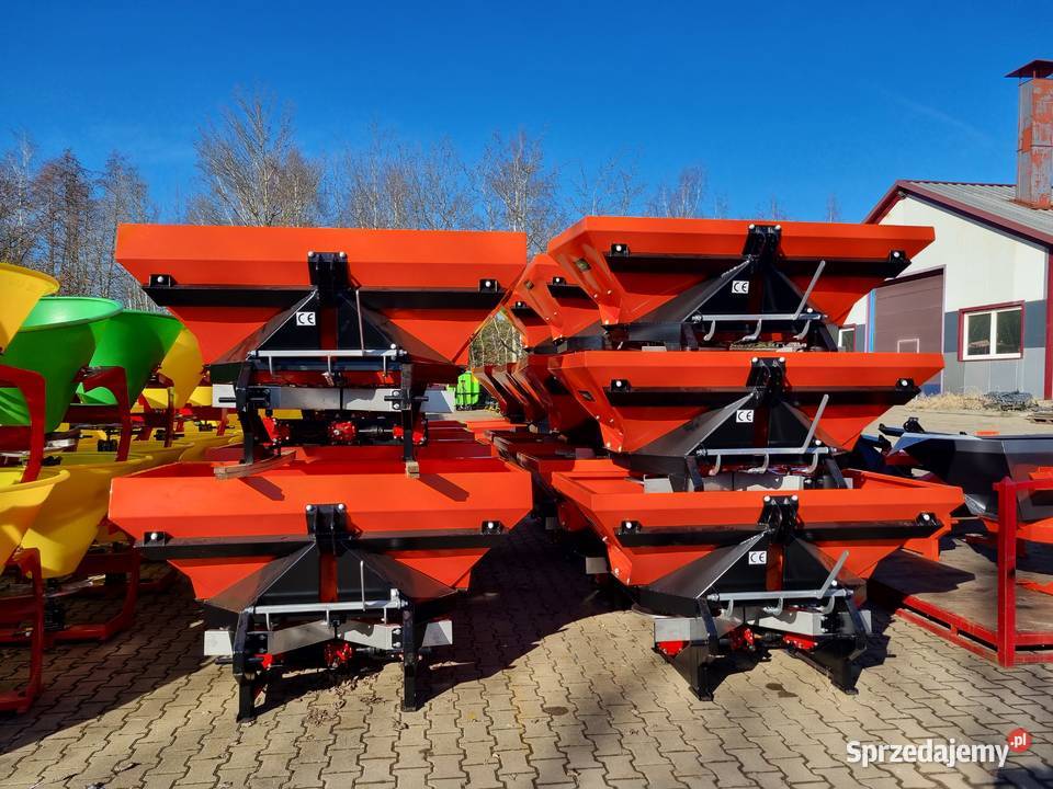 Rozsiewacz DEMAROL dwutalerzowy NOWY niski kosz małopolskie Miechów
