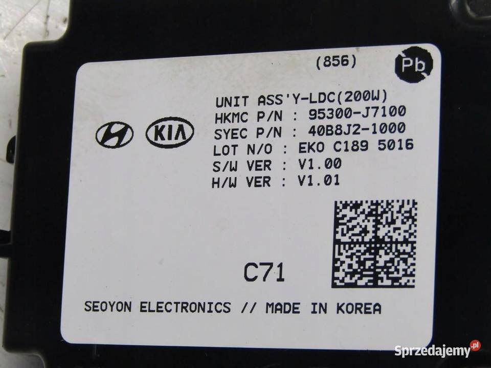 PRZEKAŹNIK MODUŁ STEROWNIK ASSY 16 CRDI KIA CEED