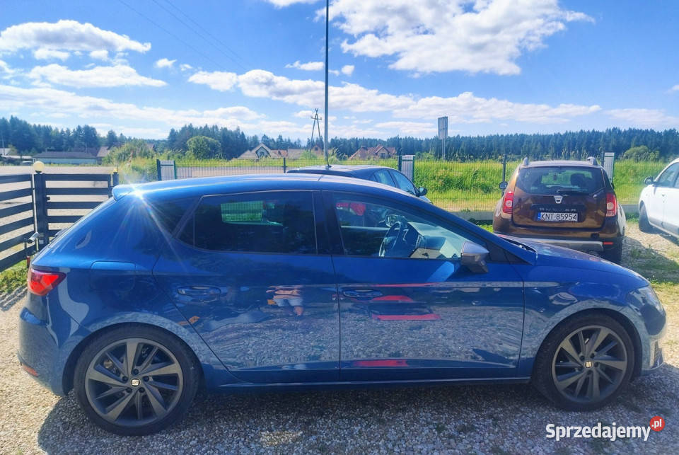 Seat Leon FR14 1402xalu III 2012 światła do jazdy dziennej Seat