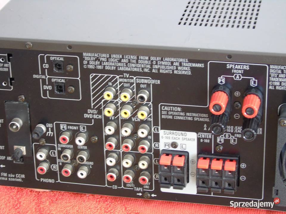 Amplituner Technics SADX930 sprawny DOSTAWA Jasło