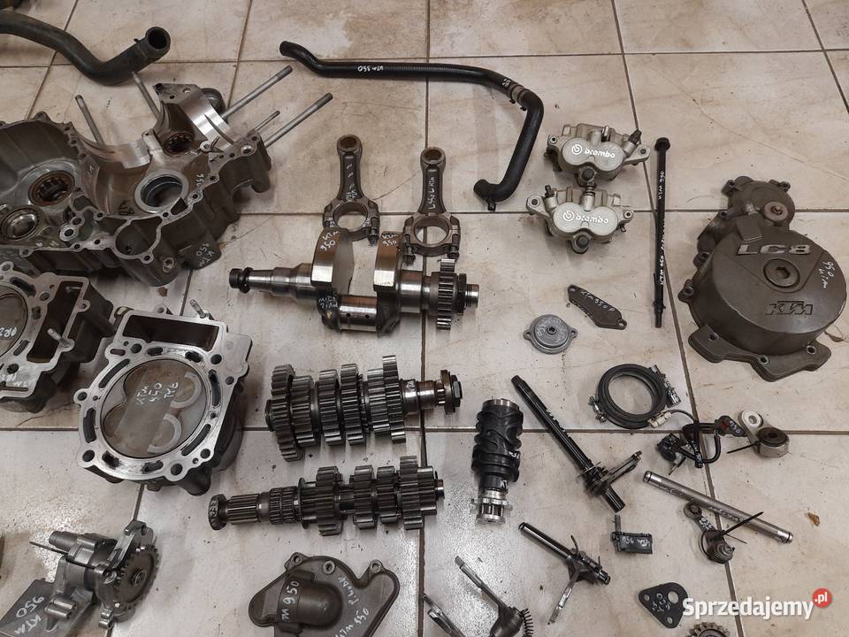 KTM 950 LC8 silnik części głowica kartery Jelenia Góra