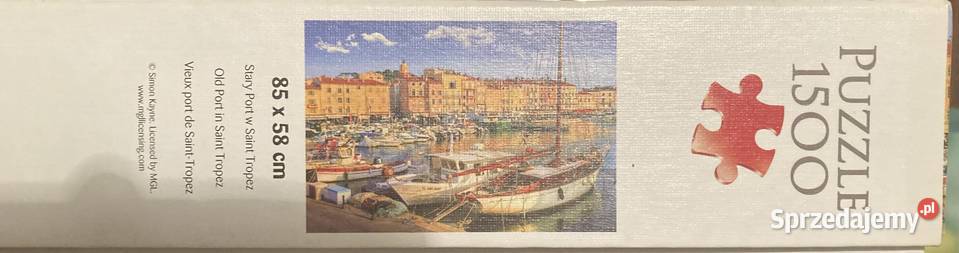 Zestaw 2 puzzle 1500sztuk trefl Zabrze