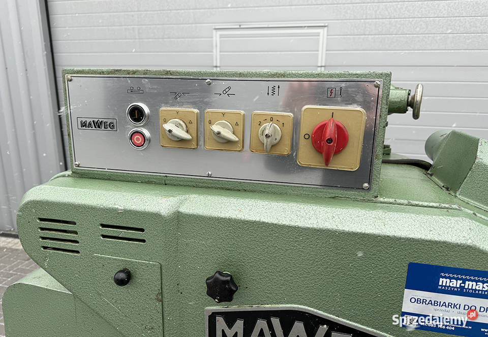 Szlifierka przelotowa MAWEG SE II Produkcja pomorskie Sierakowska Huta