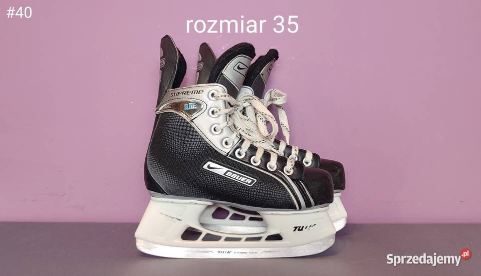 Łyżwy Nike BAUER Supreme Elite hokejowe rozmiar Jasień sprzedam