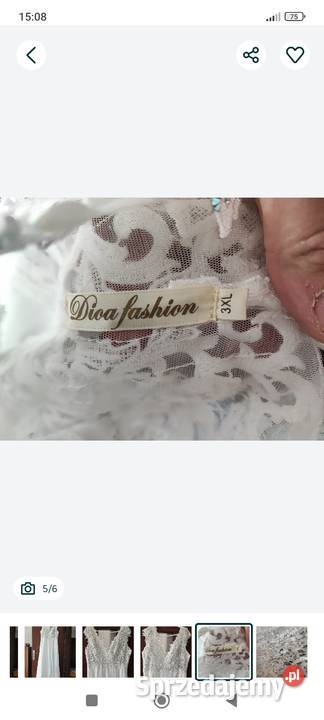 Sukienka ślubna rozmiar 3XL Damska