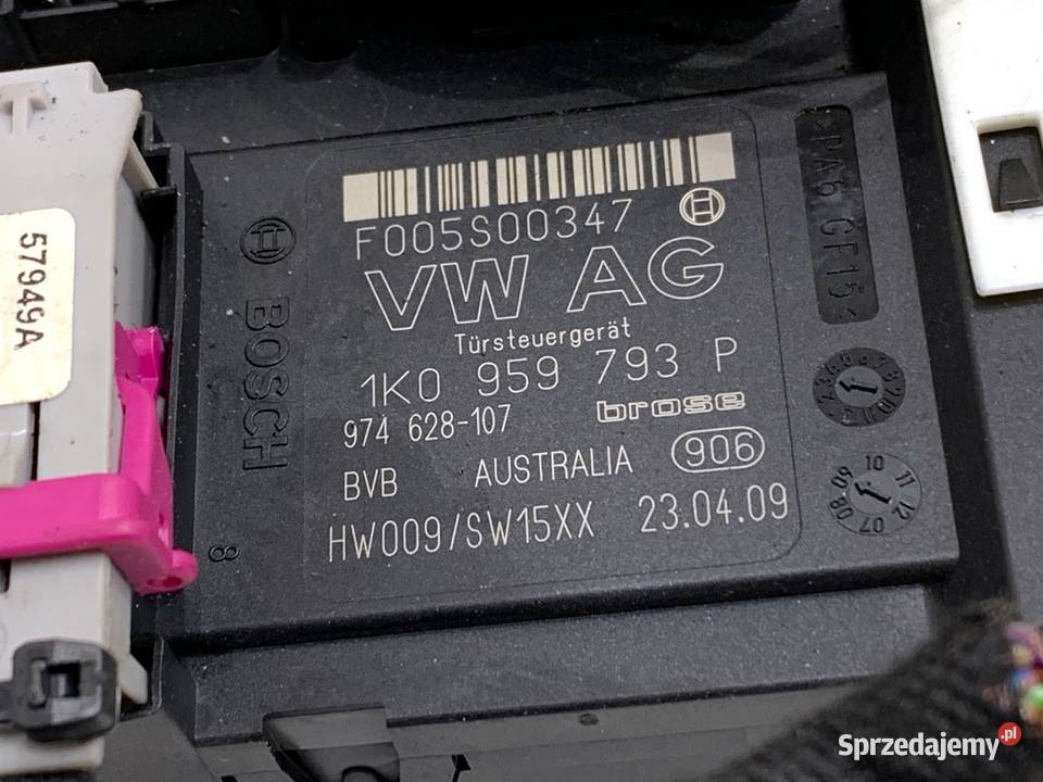 PODNOŚNIK SZYBY LEWY PRZÓD VW PASSAT CC B6