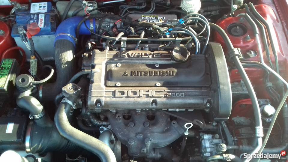 Mitsubishi Eclipse 2 4G63TURBO klimatyzacja Samochody osobowe Skawa