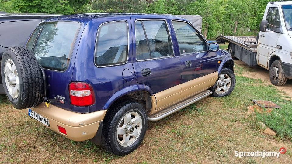 Kia Sportage 20B 2000r polift klima pełna manualna Supraśl