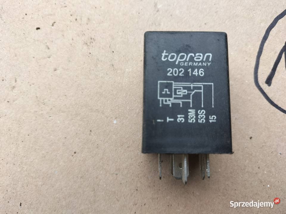 PRZEKAŹNIK TOPRAN 202146 osobowe lubelskie Kamień-Kolonia