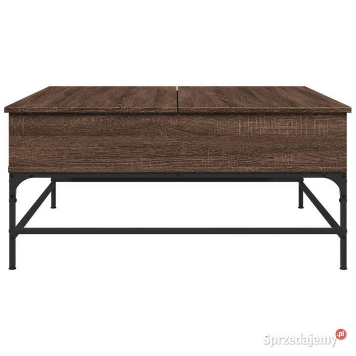 Stolik kawowy brązowy dąb 95x95x45 WM3217068 Warszawa