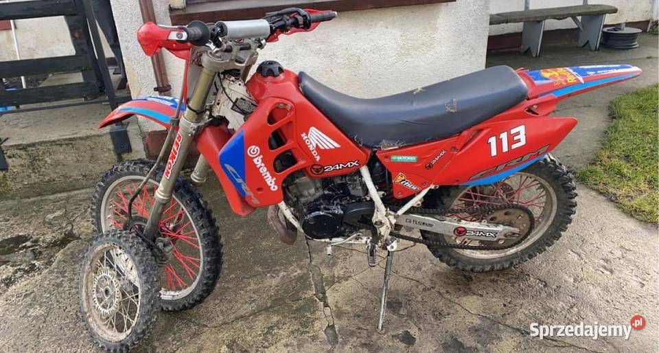 Sprzedam Honda CRM 125 2t Wąbrzeźno