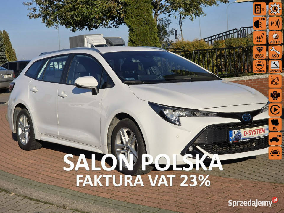 Toyota Corolla 22r Salon Polska 18 HYBRID 66 1wł Kombi podlaskie Białystok