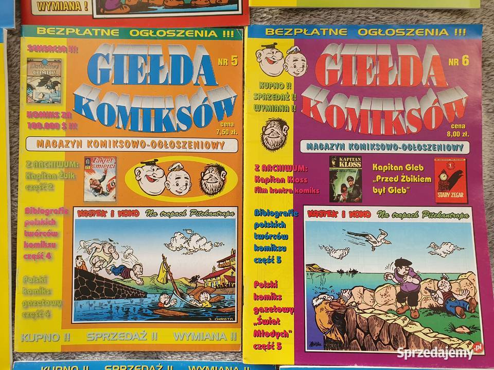 Giełda Komiksów zestaw 9 numerów stan b pomorskie Gdynia