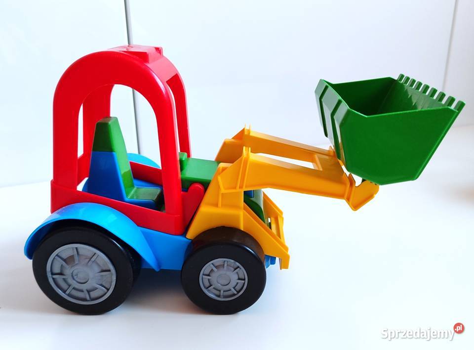 Nowy traktor ładowarka z przyczepą Wader Zabawki śląskie sprzedam