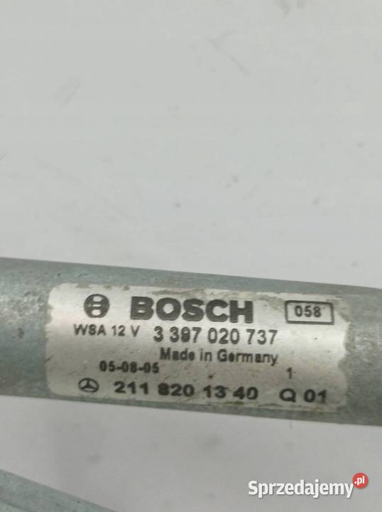 MECHANIZM WYCIERACZEK PRZÓD EUROPA 0390241830