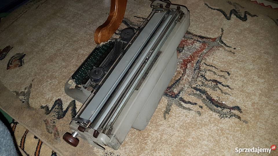 Maszyna do pisania UNIKAT ZABYTEK Kolekcja śląskie Katowice